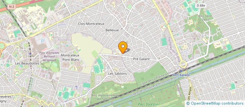 localisation de l'entreprise SCI ESB LOC à VILLEPINTE