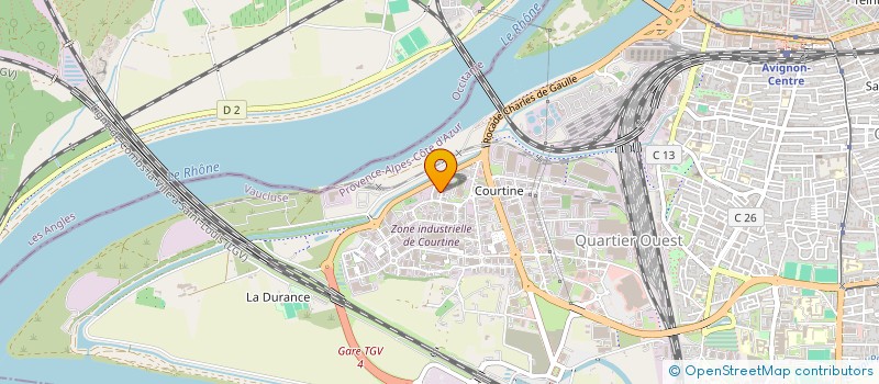 localisation de l'entreprise SCI ESCABOTA à AVIGNON