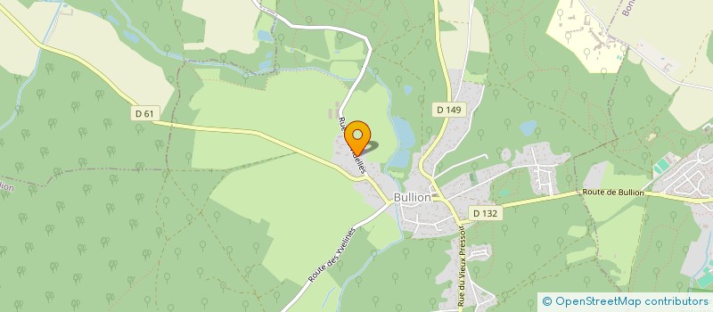 localisation de l'entreprise SCI ESCALE  BULLION