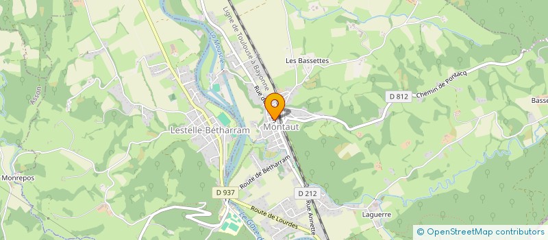 localisation de l'entreprise SCI ESCALE  MONTAUT