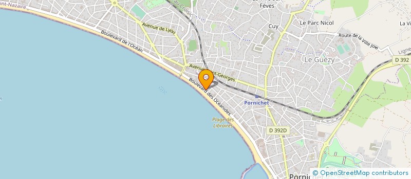 localisation de l'entreprise SCI ESCALES à PORNICHET