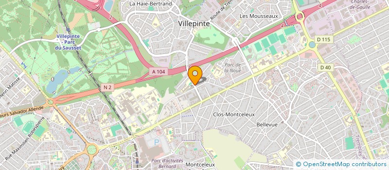 localisation de l'entreprise SCI ESCALIBUR  ELNE