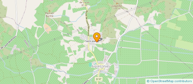 localisation de l'entreprise SCI ESCANDE  AIGUES-VIVES