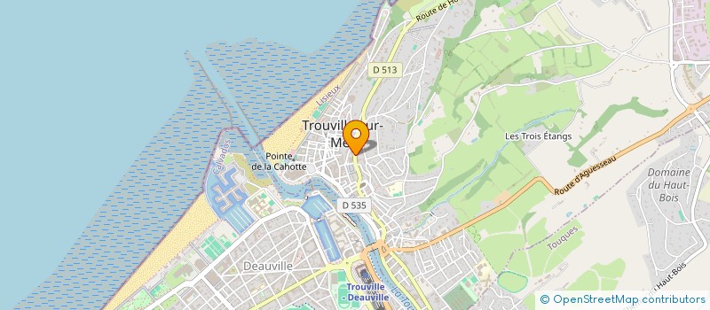 localisation de l'entreprise SCI ESCANDRE-SOREL à TROUVILLE-SUR-MER