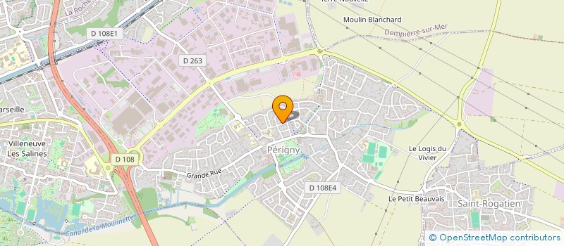 localisation de l'entreprise SCI ESCAPADE DETENTE  PERIGNY