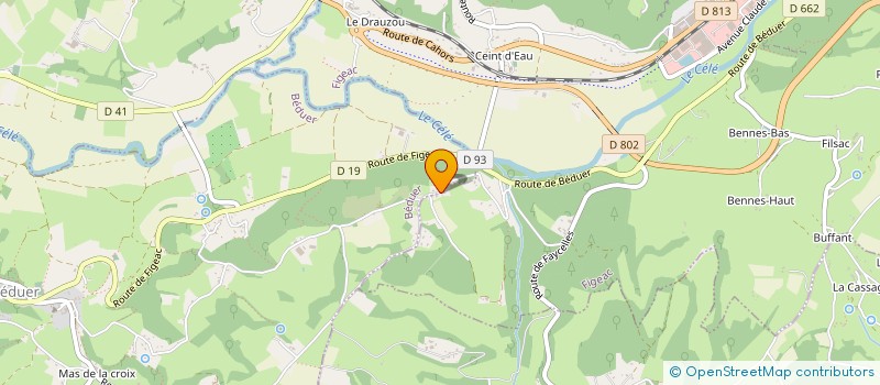 localisation de l'entreprise SCI ESCARIS BAS  CORN