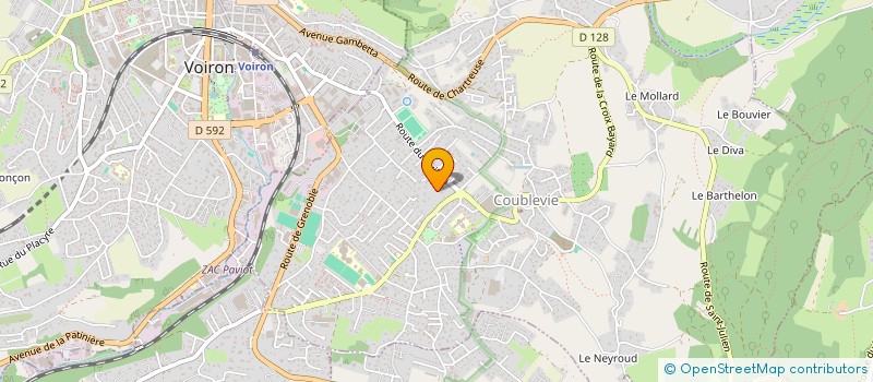 localisation de l'entreprise SCI ESCLANGUIN  COUBLEVIE