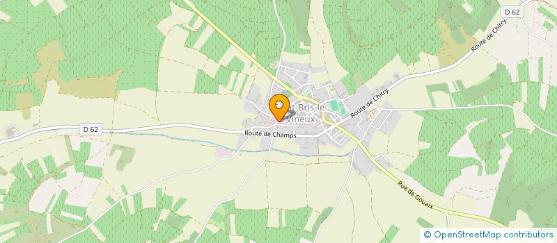 localisation de l'entreprise SCI ESCLAVY IMMO  SAINT-BRIS-LE-VINEUX