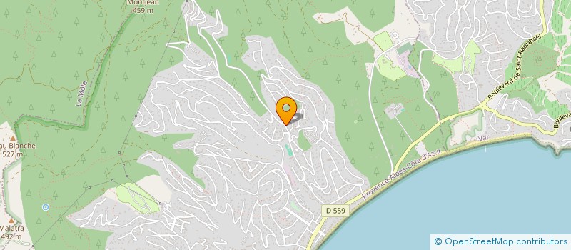 localisation de l'entreprise SCI ESCONDIDO à CAVALAIRE-SUR-MER