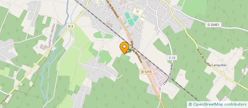 localisation de l'entreprise SCI ESCOT  SAINT-CHRISTOLY-MEDOC