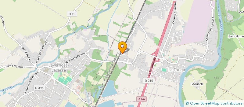 localisation de l'entreprise SCI ESCOUMOS  LE FAUGA