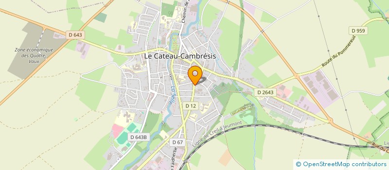 localisation de l'entreprise SCI ESCULAPE à SAINT-LEU