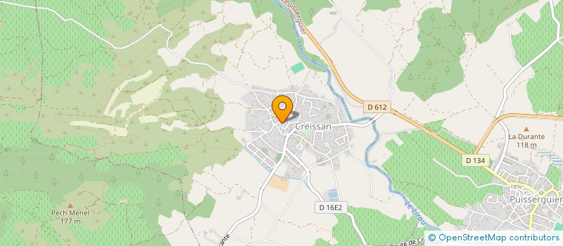 localisation de l'entreprise SCI ESCULAPE  MAUREILHAN