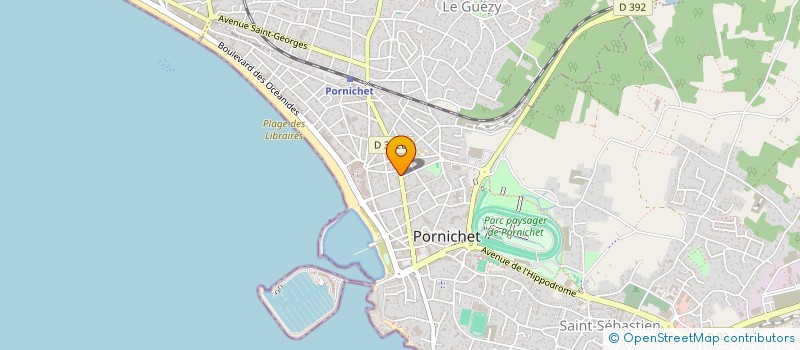 localisation de l'entreprise SCI ESCULAPE à PORNICHET