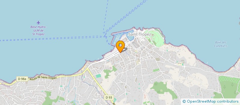 localisation de l'entreprise SCI ESCULAPE  SAINT-TROPEZ