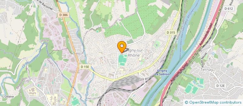 localisation de l'entreprise SCI ESCY  GRIGNY