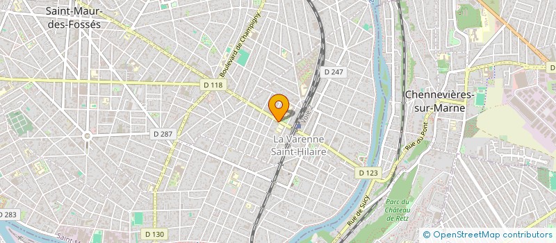 localisation de l'entreprise SCI ESFEL à SAINT-MAUR-DES-FOSSES