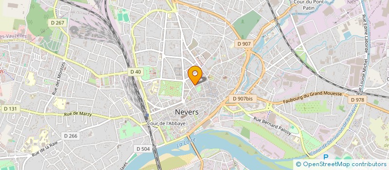 localisation de l'entreprise SCI ESGG à NEVERS