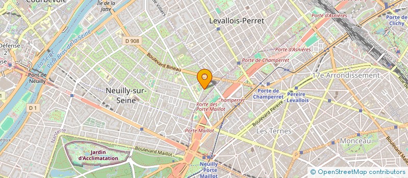 localisation de l'entreprise SCI ESK 1 à NEUILLY-SUR-SEINE