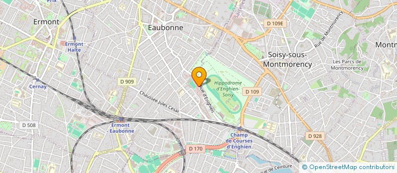 localisation de l'entreprise SCI ESKEVAR à EAUBONNE