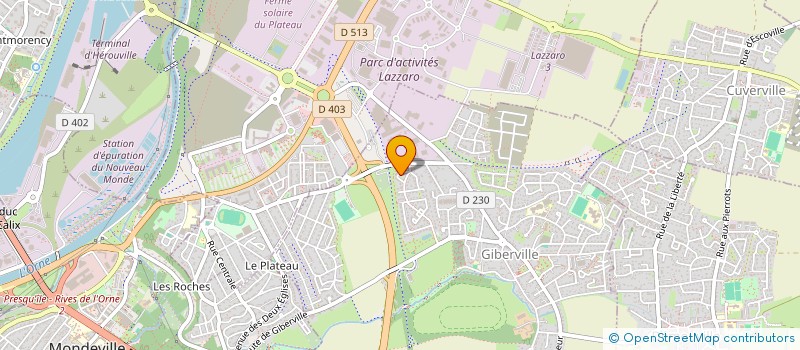 localisation de l'entreprise SCI ESKGM à GIBERVILLE