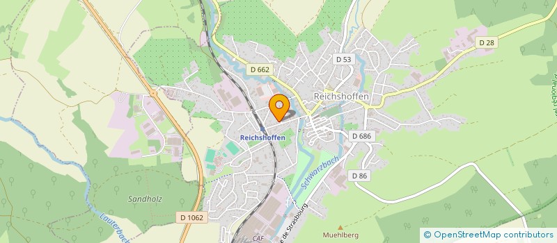 localisation de l'entreprise SCI ESKIN  REICHSHOFFEN