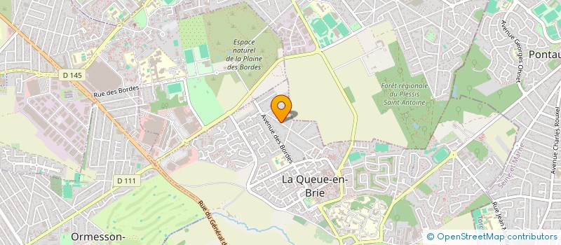 localisation de l'entreprise SCI ESKLOR  LA QUEUE-EN-BRIE