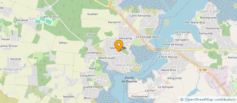 localisation de l'entreprise SCI ESLAI  PLOUHINEC