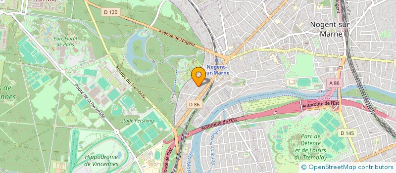 localisation de l'entreprise SCI ESLI  NOGENT-SUR-MARNE