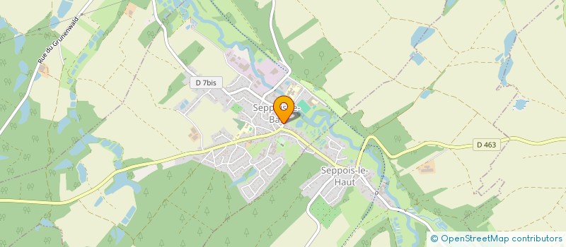 localisation de l'entreprise SCI ESLISA  SEPPOIS-LE-BAS