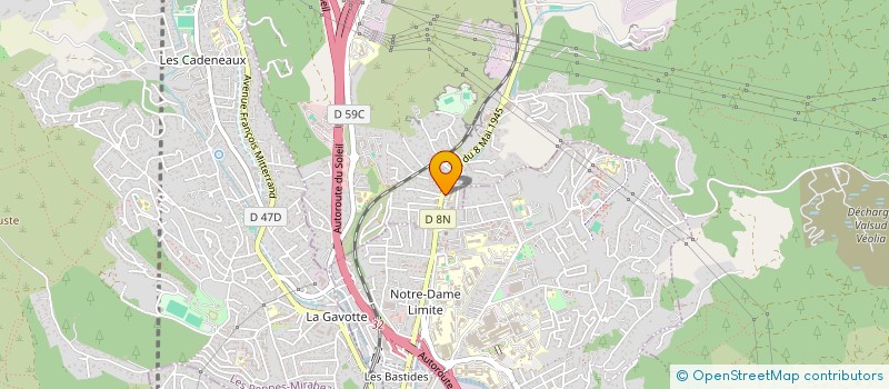 localisation de l'entreprise SCI ESLY à SEPTEMES-LES-VALLONS