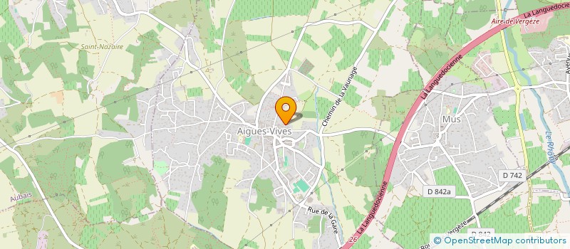 localisation de l'entreprise SCI ESM 90 à AIGUES-VIVES
