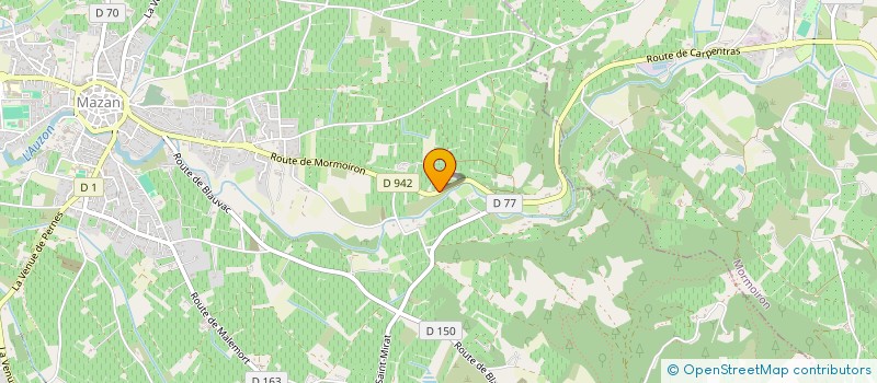 localisation de l'entreprise SCI ESME  MAZAN