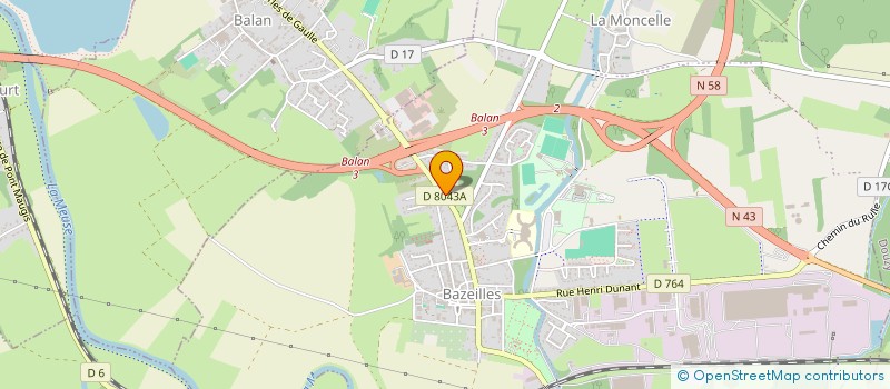 localisation de l'entreprise SCI ESMEECAB  SEDAN