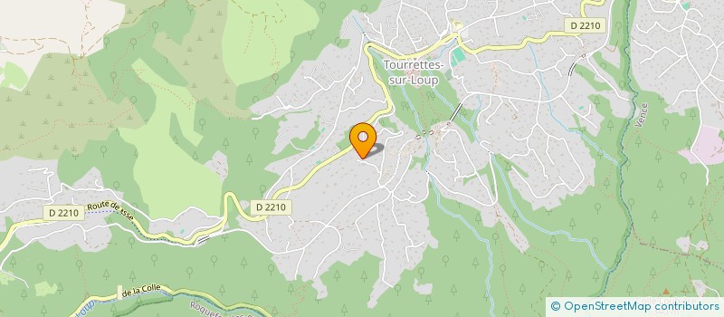 localisation de l'entreprise SCI ESMENGIAUD à TOURRETTES-SUR-LOUP