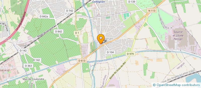 localisation de l'entreprise SCI ESMERALDA  CODOGNAN