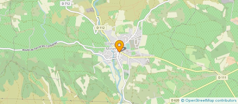 localisation de l'entreprise SCI ESNAULT  VILLENEUVE-MINERVOIS