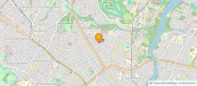 localisation de l'entreprise SCI ESNAULT  NANTES