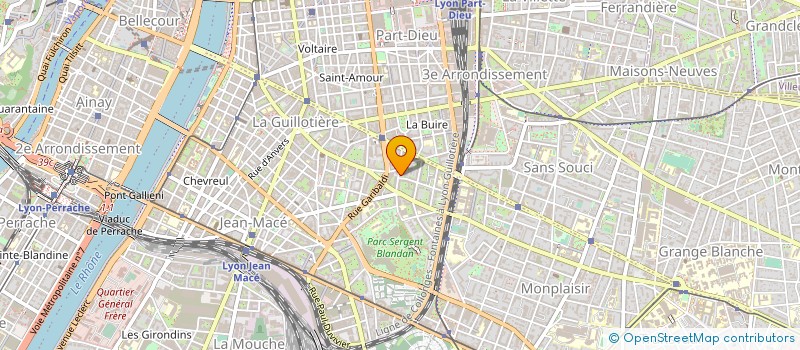 localisation de l'entreprise SCI ESPACE 19  LYON