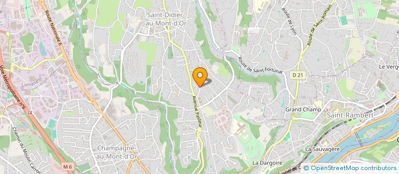 localisation de l'entreprise SCI ESPACE  SAINT-DIDIER-AU-MONT-D'OR