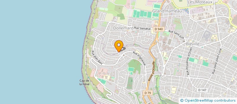 localisation de l'entreprise SCI ESPACE à LE HAVRE