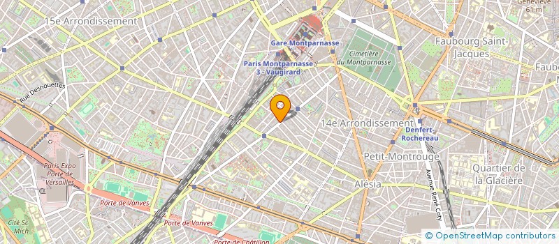 localisation de l'entreprise SCI ESPACE  PARIS