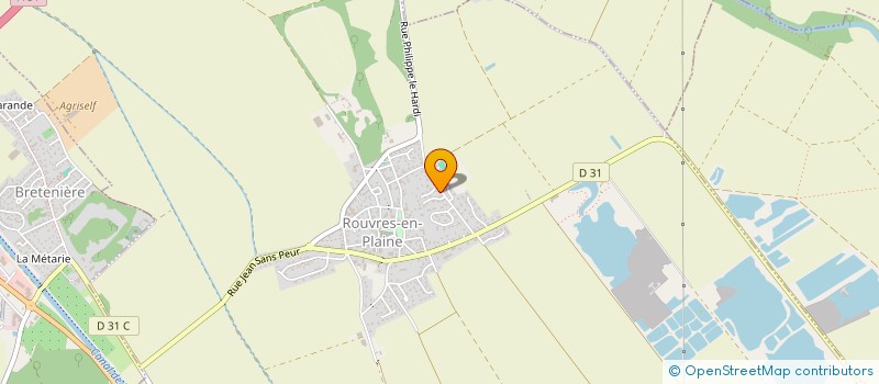 localisation de l'entreprise SCI ESPACE ASSURANCE  ROUVRES-EN-PLAINE