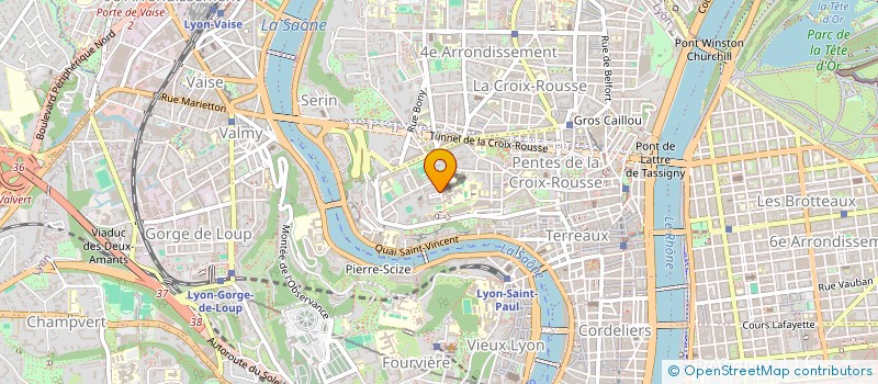 localisation de l'entreprise SCI ESPACE BLANDAN à LYON