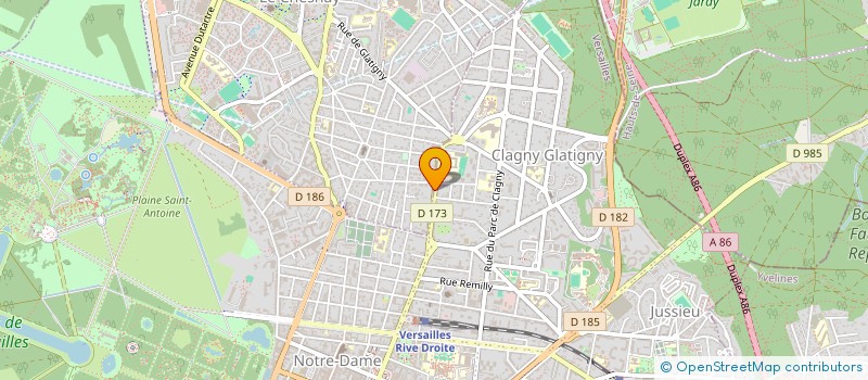 localisation de l'entreprise SCI ESPACE CHARPENNES  LYON