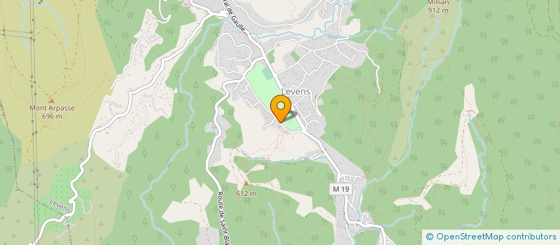 localisation de l'entreprise SCI ESPACE CHIODI NICE RIQUIER  LEVENS