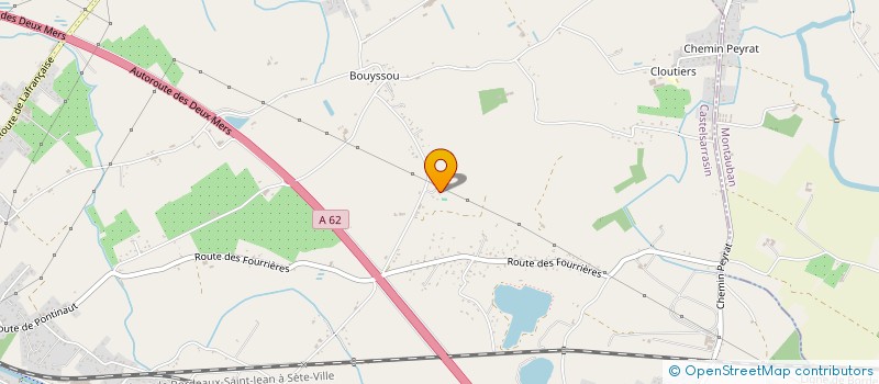 localisation de l'entreprise SCI ESPACE CONSTRUCTION  CASTELSARRASIN