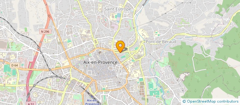 localisation de l'entreprise SCI ESPACE DAUMAS à AIX-EN-PROVENCE