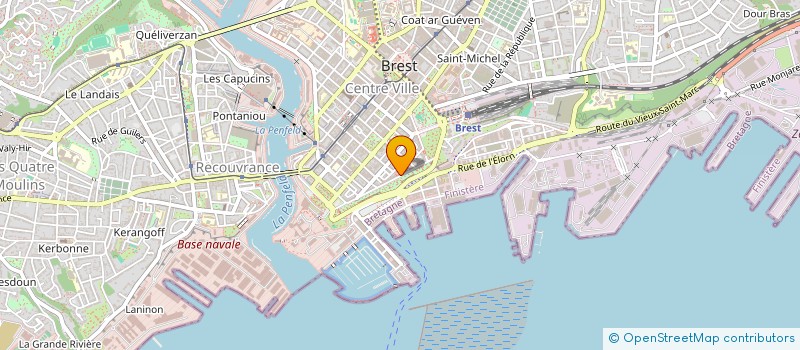 localisation de l'entreprise SCI ESPACE DENVER  BREST