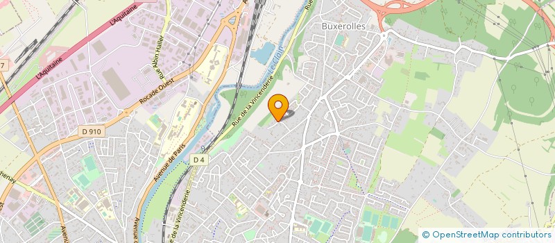 localisation de l'entreprise SCI ESPACE DEV  BUXEROLLES